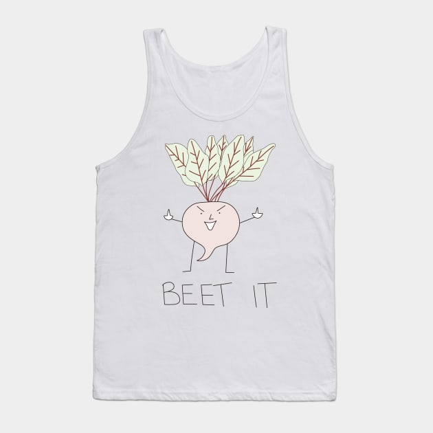 Beet it Tank Top by SaladGold